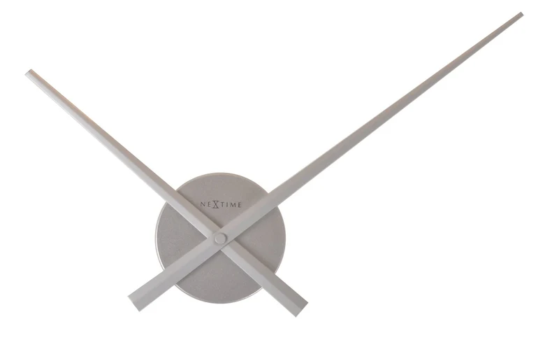 Wall clock - 48 x 3 cm - Aluminum - 'Small Hands'