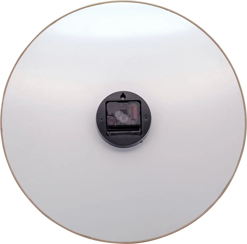 Wall clock - 40 cm - Glass / Metal - 'Marble'