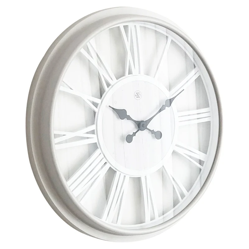 Wall clock - 51 cm - Plastic - 'Quebec'
