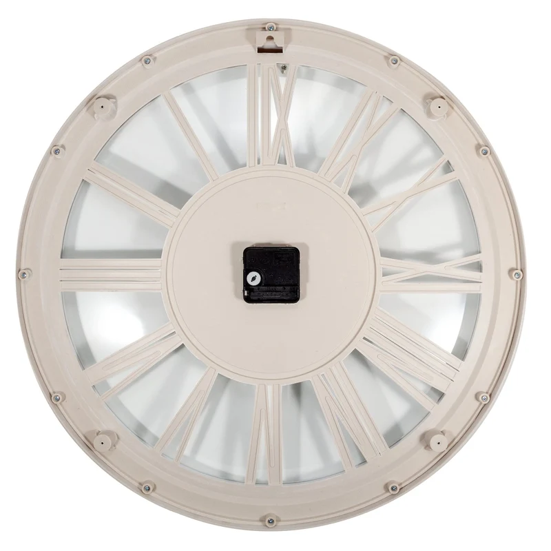 Wall clock - 51 cm - Plastic - 'Quebec'