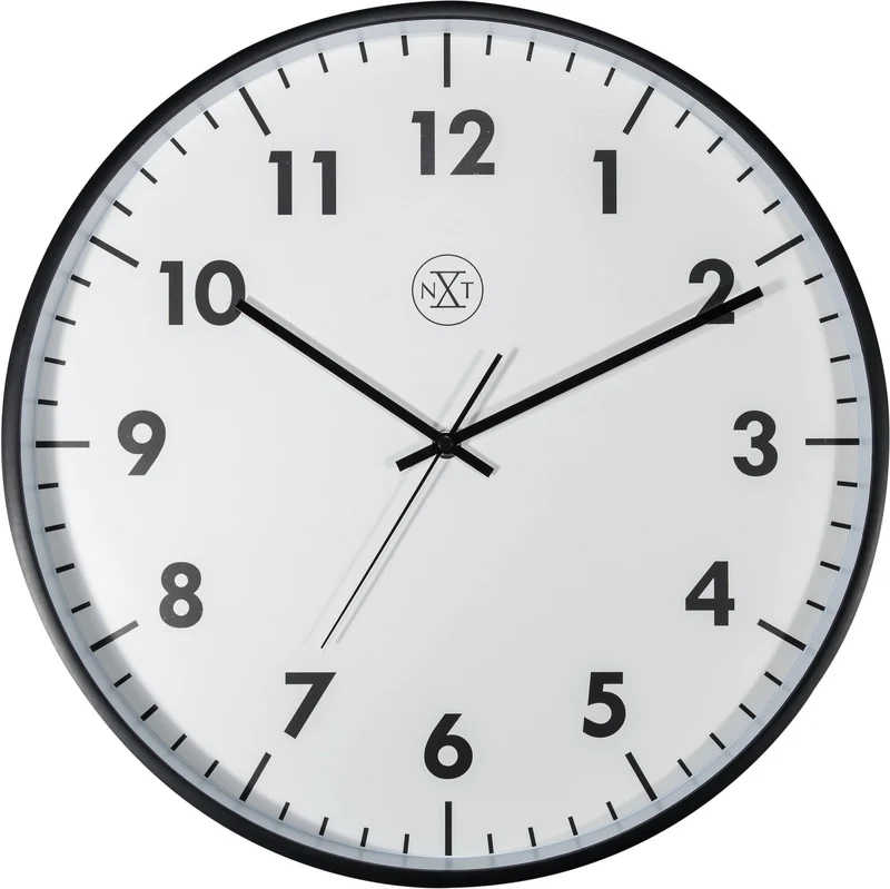 Wall clock - 40 cm - Plastic - 'New'