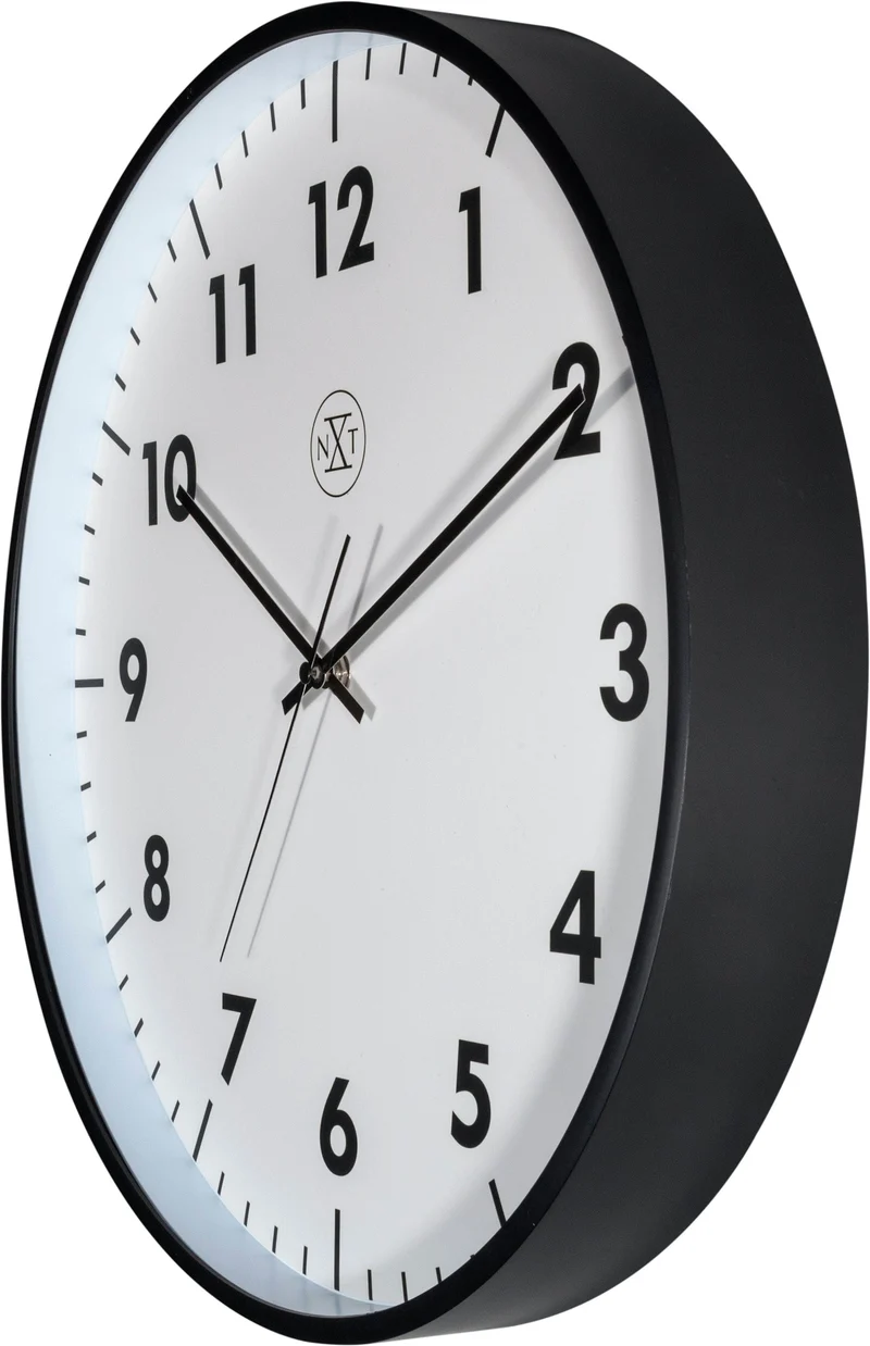 Wall clock - 40 cm - Plastic - 'New'