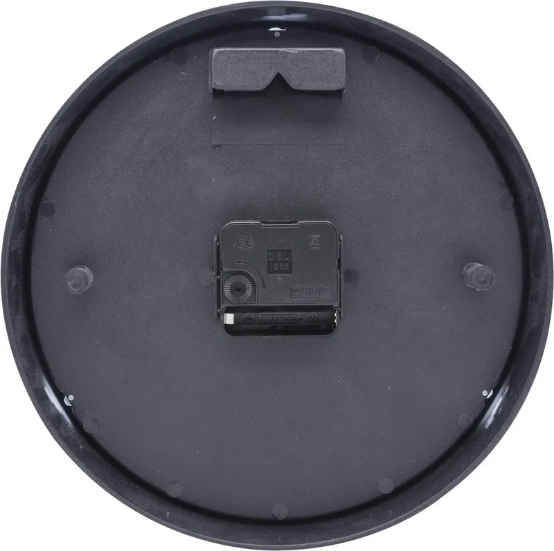 Wall clock - 26cm - Plastic - 'Peter'