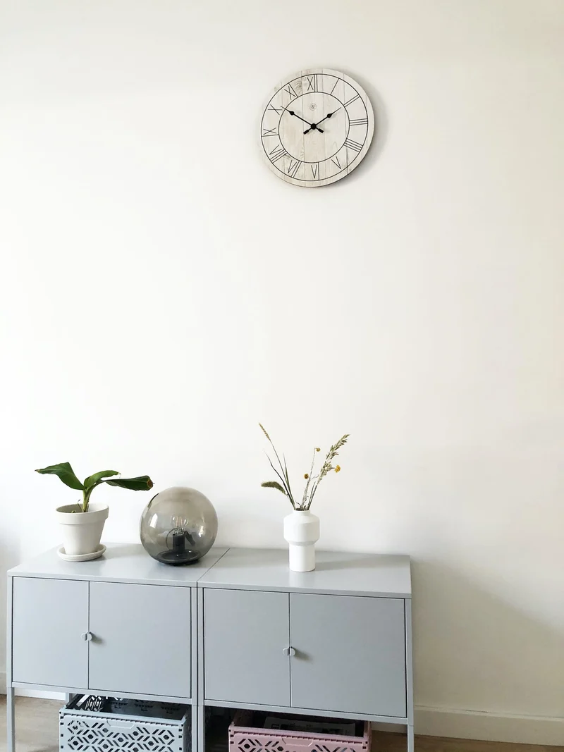 Wall clock - 40 cm - Wood - 'Paul'