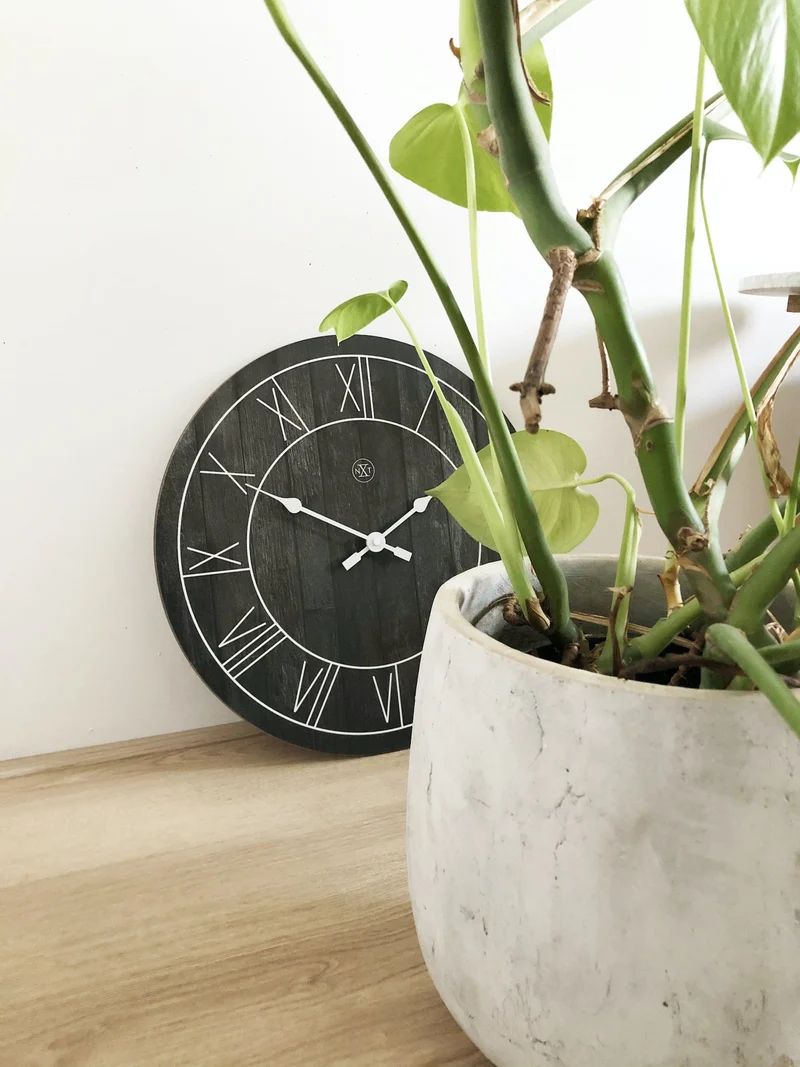 Wall clock - 40 cm - Wood - 'Paul'