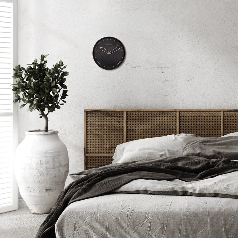 Wall clock - 35 cm - Polyresin - 'Cross'