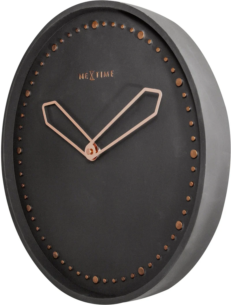 Wall clock - 35 cm - Polyresin - 'Cross'