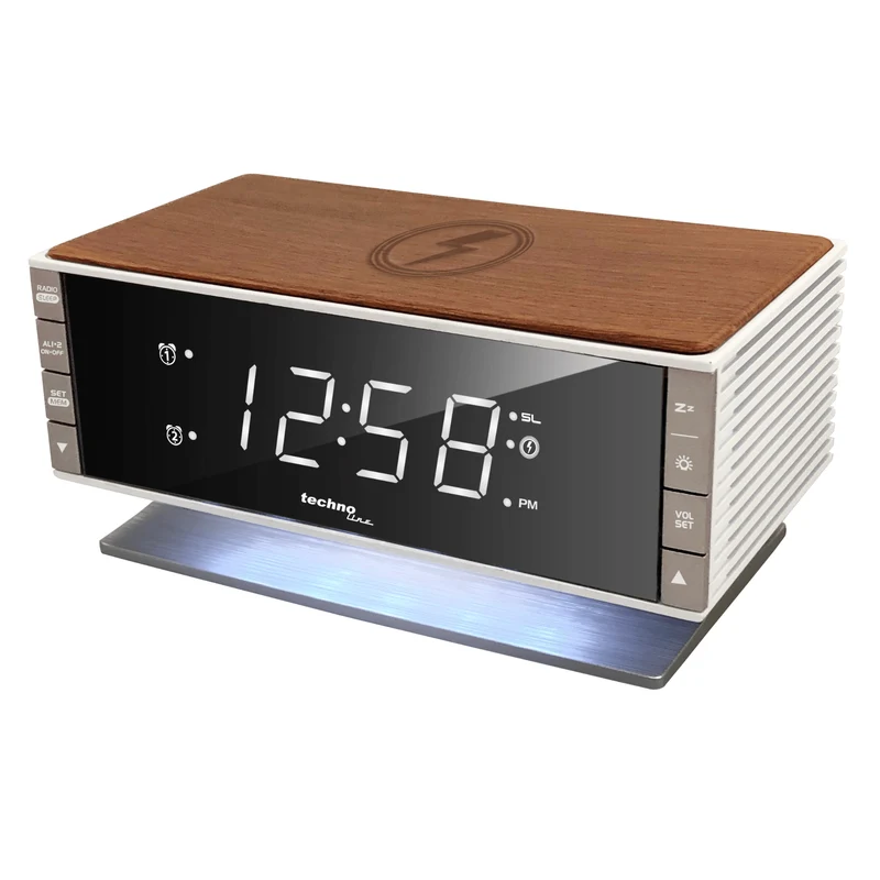 Radiowecker - Kabelloses Laden - Technoline WT 487