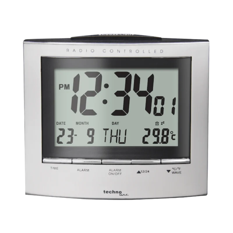 Wetterstation - Funkuhr - Datum - Weckfunktion - Technoline WT 280