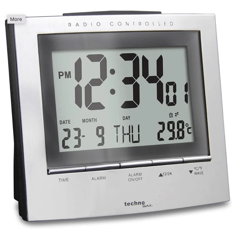 Wetterstation - Funkuhr - Datum - Weckfunktion - Technoline WT 280