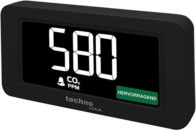 Luftqualitätsmessgerät - CO2 Messgerät - CO2 Ampel - CO2 Alarm - Technoline WL 1022