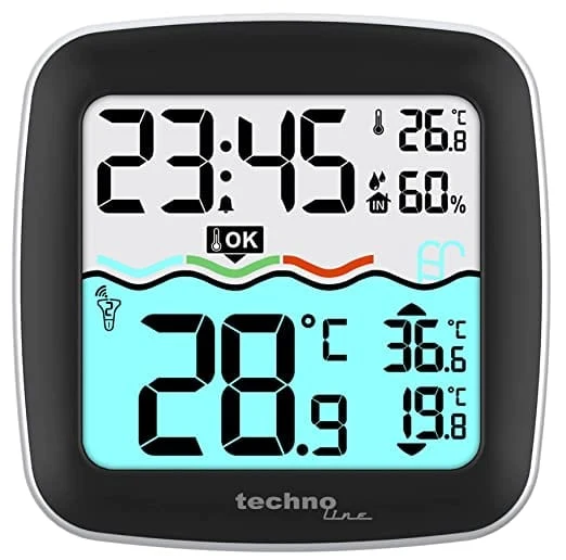 Thermometer - Schwimmbad - Kabellos - Technoline WS 9059