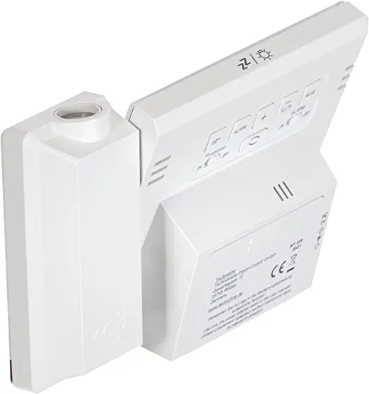 Wand-Projektionswecker - Funkgesteuert - Datums- und Temperaturanzeige - Techno Line WT 538 weiß