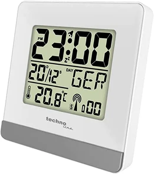 Digitaler Radiowecker mit Thermometer - Technoline WT 260 Weiß