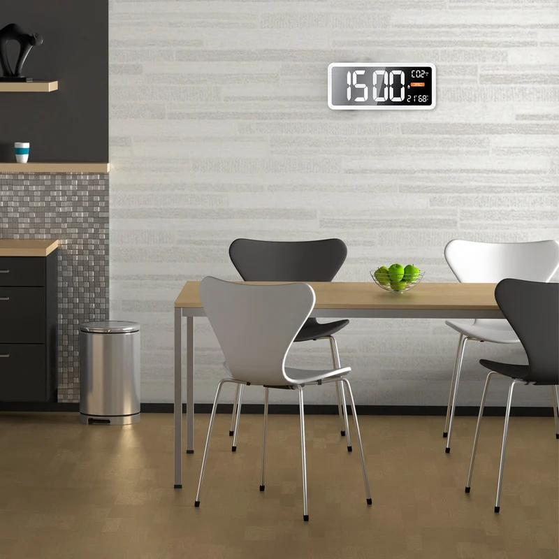 Luftqualitätsmessgerät - CO2-Messgerät - Großes Display - Technoline WL 1040
