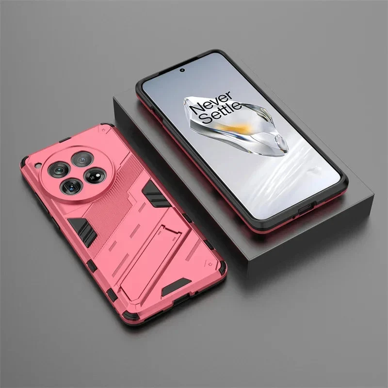 Schokbestendige Telefoonhoes met Standaard voor OnePlus 15 13 12 11 10 Nord Zwart Blauw Groen Rood Bescherming | Sansoti