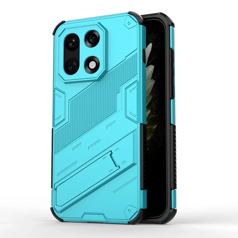 Schokbestendige Telefoonhoes met Standaard voor OnePlus 15 13 12 11 10 Nord Zwart Blauw Groen Rood Bescherming | Sansoti