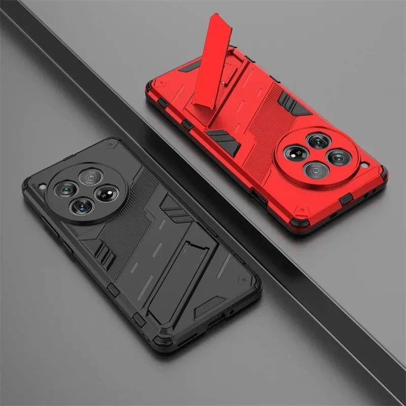 Schokbestendige Telefoonhoes met Standaard voor OnePlus 15 13 12 11 10 Nord Zwart Blauw Groen Rood Bescherming | Sansoti