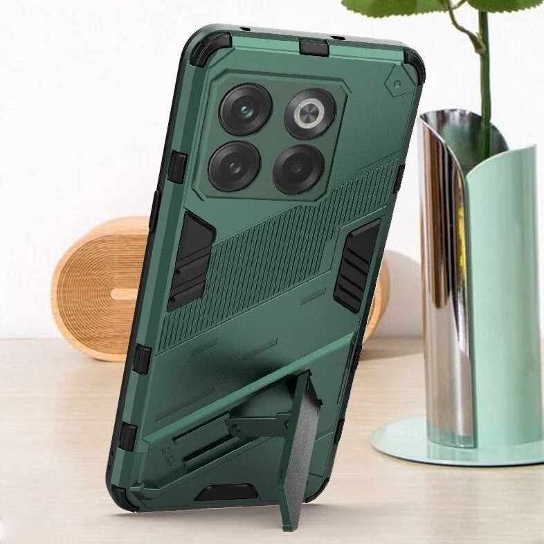 Schokbestendige Telefoonhoes met Standaard voor OnePlus 15 13 12 11 10 Nord Zwart Blauw Groen Rood Bescherming | Sansoti