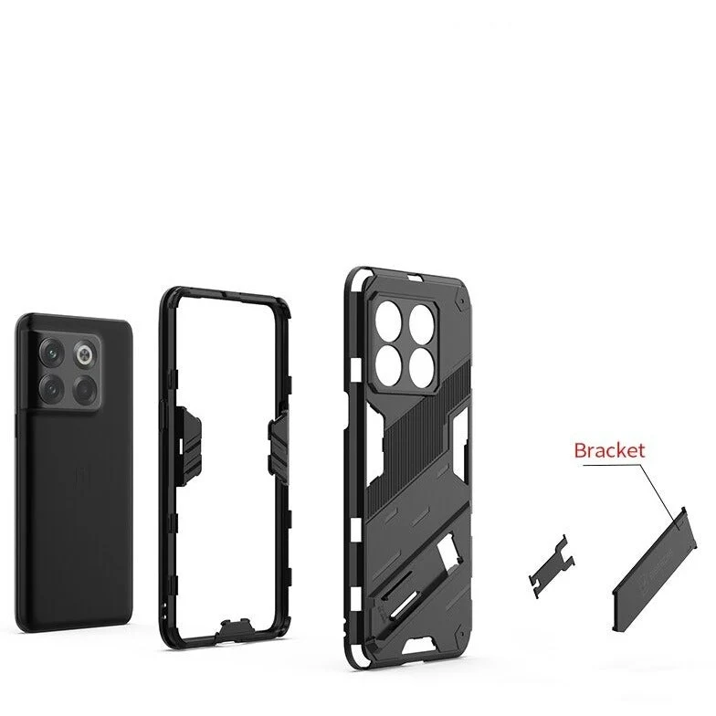 Schokbestendige Telefoonhoes met Standaard voor OnePlus 15 13 12 11 10 Nord Zwart Blauw Groen Rood Bescherming | Sansoti