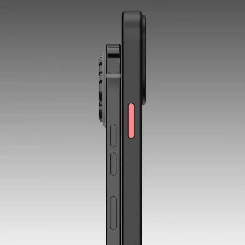 Magnetische Telefoonhoes met Metalen Lensring voor iPhone 13-17 Transparant Schokbestendig Beschermhoes | Sansoti