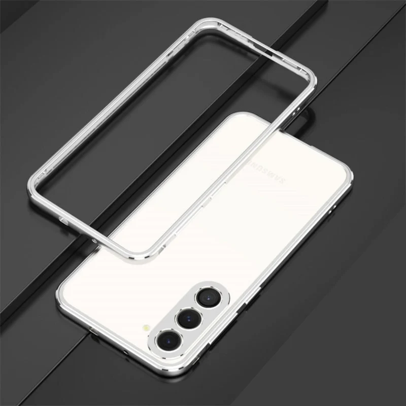 Aluminium Bumper Hoesje Samsung Galaxy Beschermframe Metalen Rand Schokbestendig Telefoonhoesje S22-S26 | Sansoti
