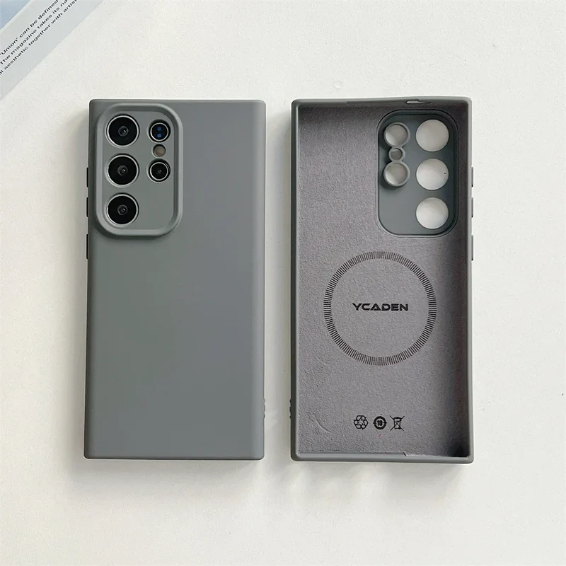 Vloeibaar Siliconen Telefoonhoesje Samsung Galaxy Slagvast Schokbestendig Beschermhoes Flexibel 20+ Kleuren | Sansoti