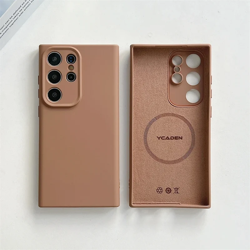 Vloeibaar Siliconen Telefoonhoesje Samsung Galaxy Slagvast Schokbestendig Beschermhoes Flexibel 20+ Kleuren | Sansoti