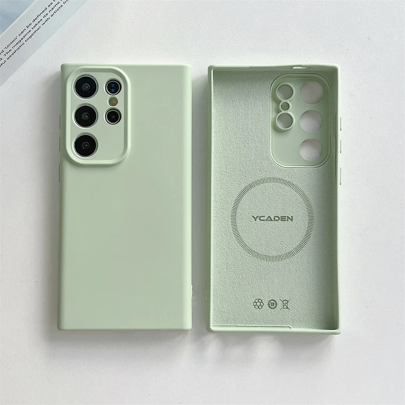 Vloeibaar Siliconen Telefoonhoesje Samsung Galaxy Slagvast Schokbestendig Beschermhoes Flexibel 20+ Kleuren | Sansoti