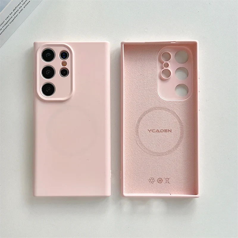 Vloeibaar Siliconen Telefoonhoesje Samsung Galaxy Slagvast Schokbestendig Beschermhoes Flexibel 20+ Kleuren | Sansoti