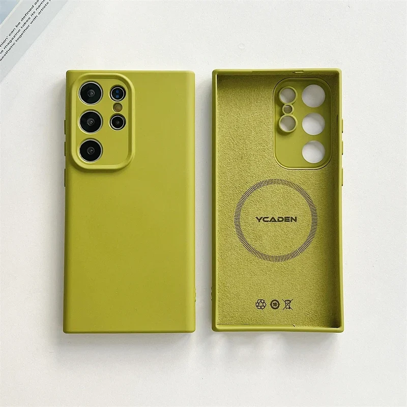 Vloeibaar Siliconen Telefoonhoesje Samsung Galaxy Slagvast Schokbestendig Beschermhoes Flexibel 20+ Kleuren | Sansoti