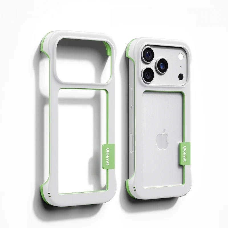 Tweekleurig Schokbestendig Bumper Telefoonhoesje voor iPhone 12 tot 17 Transparant Beschermhoes TPU Siliconen | Sansoti