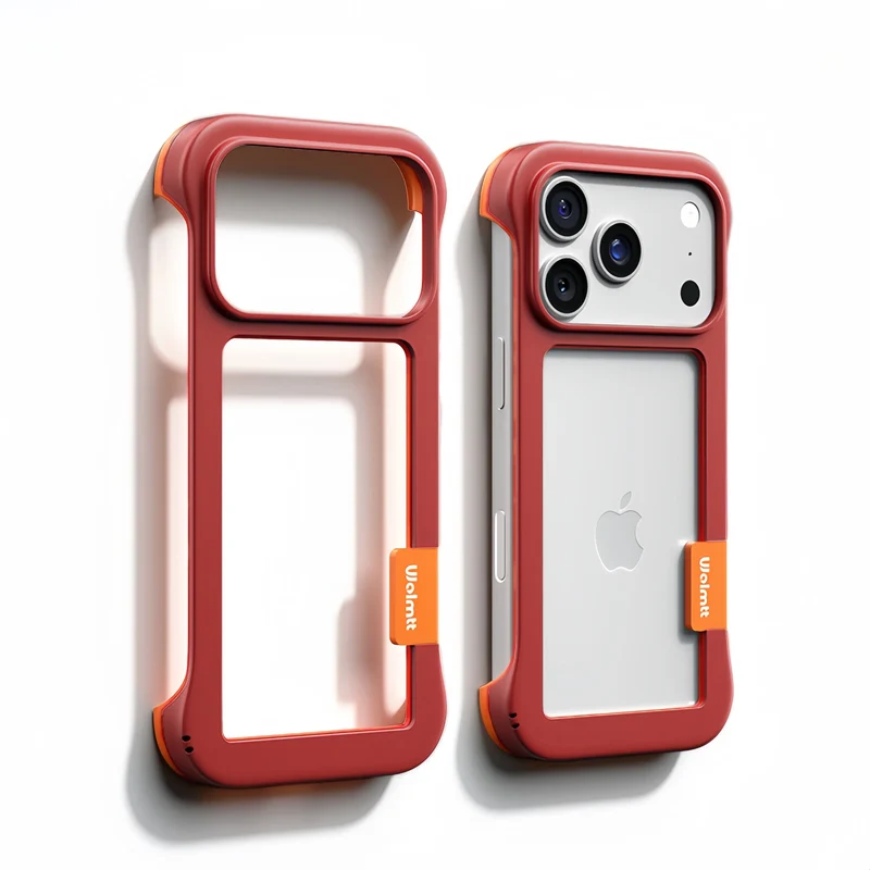 Tweekleurig Schokbestendig Bumper Telefoonhoesje voor iPhone 12 tot 17 Transparant Beschermhoes TPU Siliconen | Sansoti