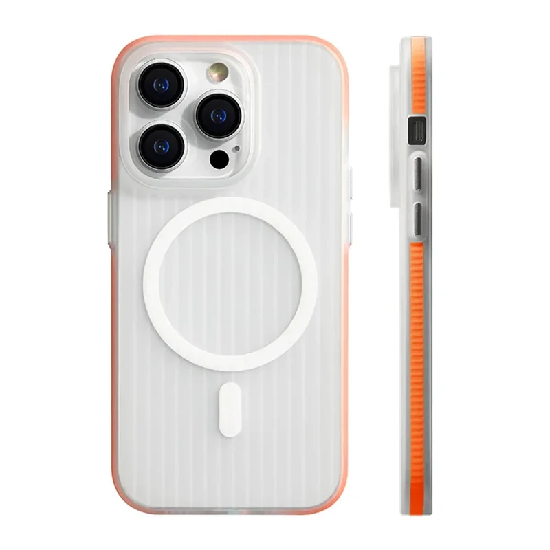 Antislip iPhone Hoesje Geribbeld TPU Beschermhoes Schokbestendig 12 13 14 15 16 17 Pro Max Air Precisie | Sansoti