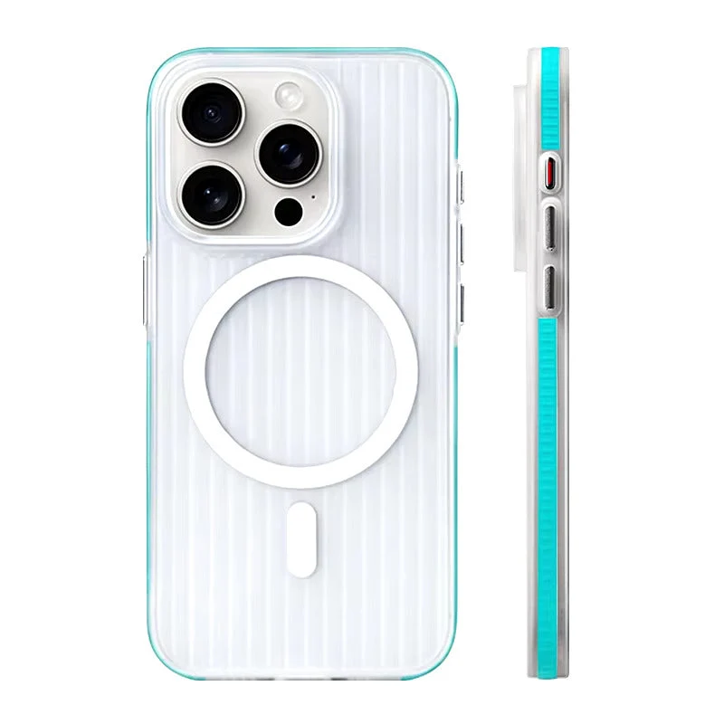 Antislip iPhone Hoesje Geribbeld TPU Beschermhoes Schokbestendig 12 13 14 15 16 17 Pro Max Air Precisie | Sansoti