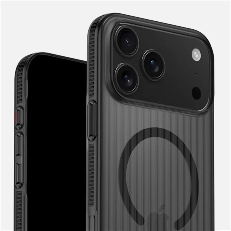 Antislip iPhone Hoesje Geribbeld TPU Beschermhoes Schokbestendig 12 13 14 15 16 17 Pro Max Air Precisie | Sansoti