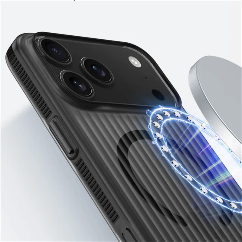 Antislip iPhone Hoesje Geribbeld TPU Beschermhoes Schokbestendig 12 13 14 15 16 17 Pro Max Air Precisie | Sansoti