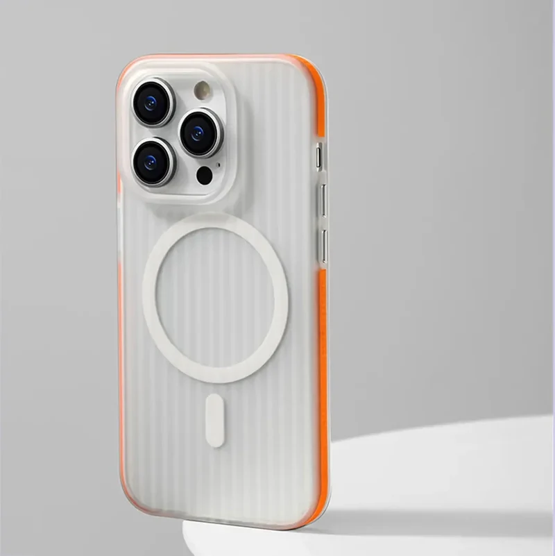 Antislip iPhone Hoesje Geribbeld TPU Beschermhoes Schokbestendig 12 13 14 15 16 17 Pro Max Air Precisie | Sansoti