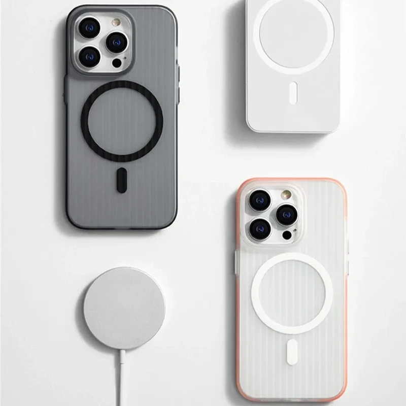 Antislip iPhone Hoesje Geribbeld TPU Beschermhoes Schokbestendig 12 13 14 15 16 17 Pro Max Air Precisie | Sansoti