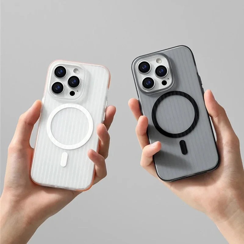 Antislip iPhone Hoesje Geribbeld TPU Beschermhoes Schokbestendig 12 13 14 15 16 17 Pro Max Air Precisie | Sansoti