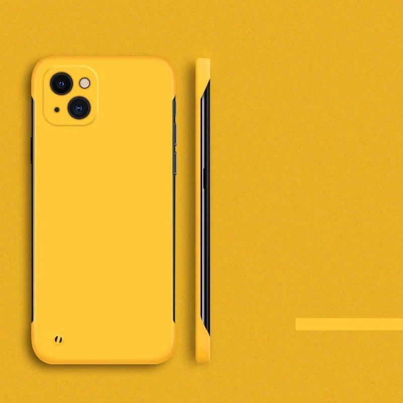Ultradunne Telefoonhoes iPhone met Camerabescherming Polskoord Gat Minimalistische Stijlvolle Bescherming | Sansoti