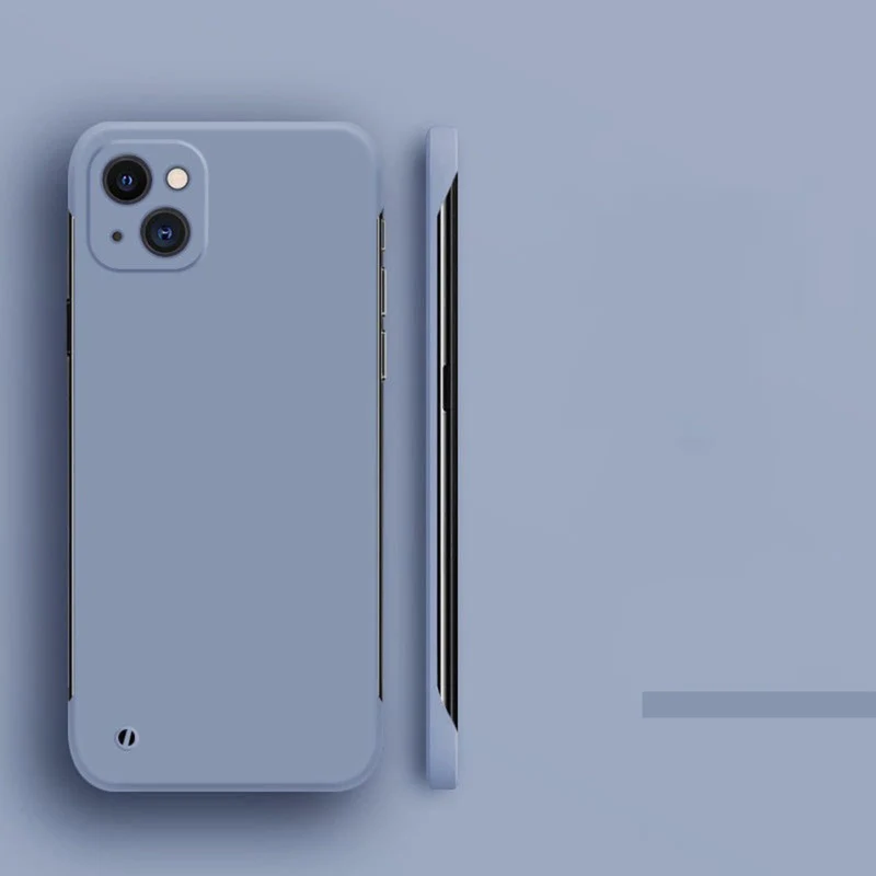 Ultradunne Telefoonhoes iPhone met Camerabescherming Polskoord Gat Minimalistische Stijlvolle Bescherming | Sansoti