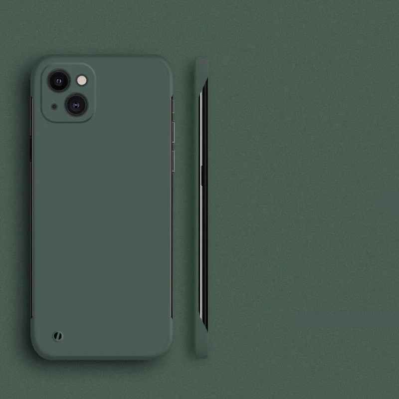 Ultradunne Telefoonhoes iPhone met Camerabescherming Polskoord Gat Minimalistische Stijlvolle Bescherming | Sansoti
