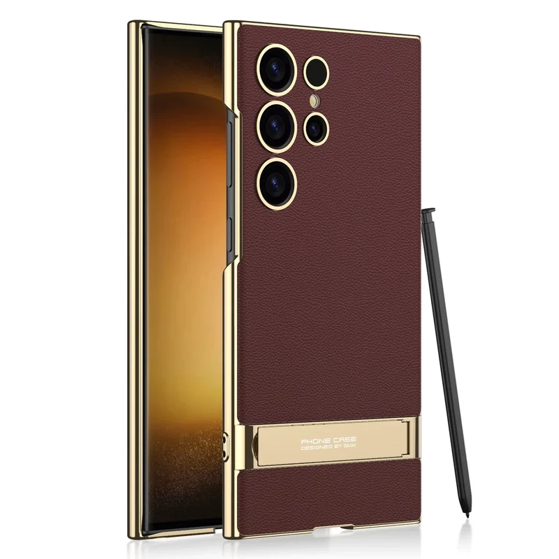 Samsung Telefoonhoesje met Standaard TPU Beschermhoes Schokbestendig Anti-Vingerafdruk Smal Design Slim Fit | Sansoti