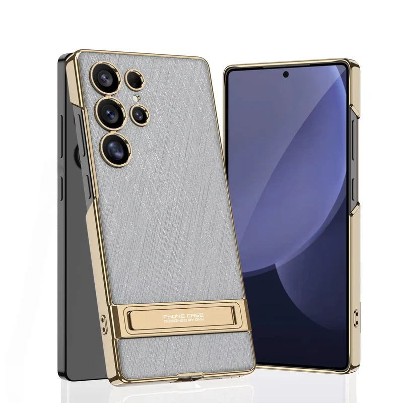 Samsung Telefoonhoesje met Standaard TPU Beschermhoes Schokbestendig Anti-Vingerafdruk Smal Design Slim Fit | Sansoti