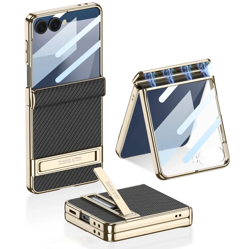 Samsung Telefoonhoesje met Standaard TPU Beschermhoes Schokbestendig Anti-Vingerafdruk Smal Design Slim Fit | Sansoti