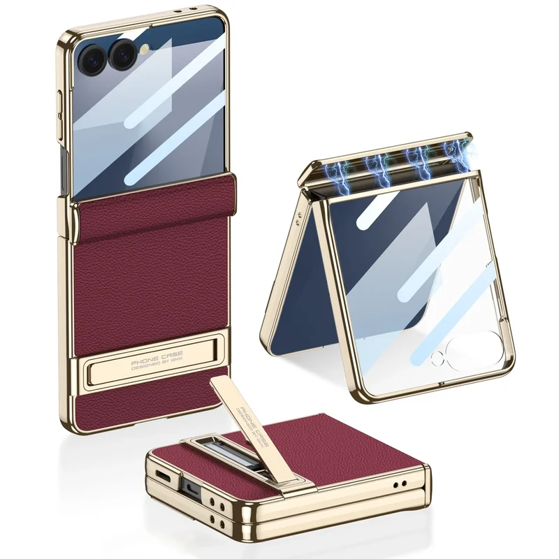 Samsung Telefoonhoesje met Standaard TPU Beschermhoes Schokbestendig Anti-Vingerafdruk Smal Design Slim Fit | Sansoti