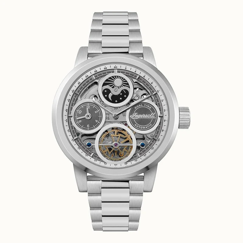 Ingersoll The Arc I16002 Herrenuhr • Automatikwerk • Skelett-Zifferblatt