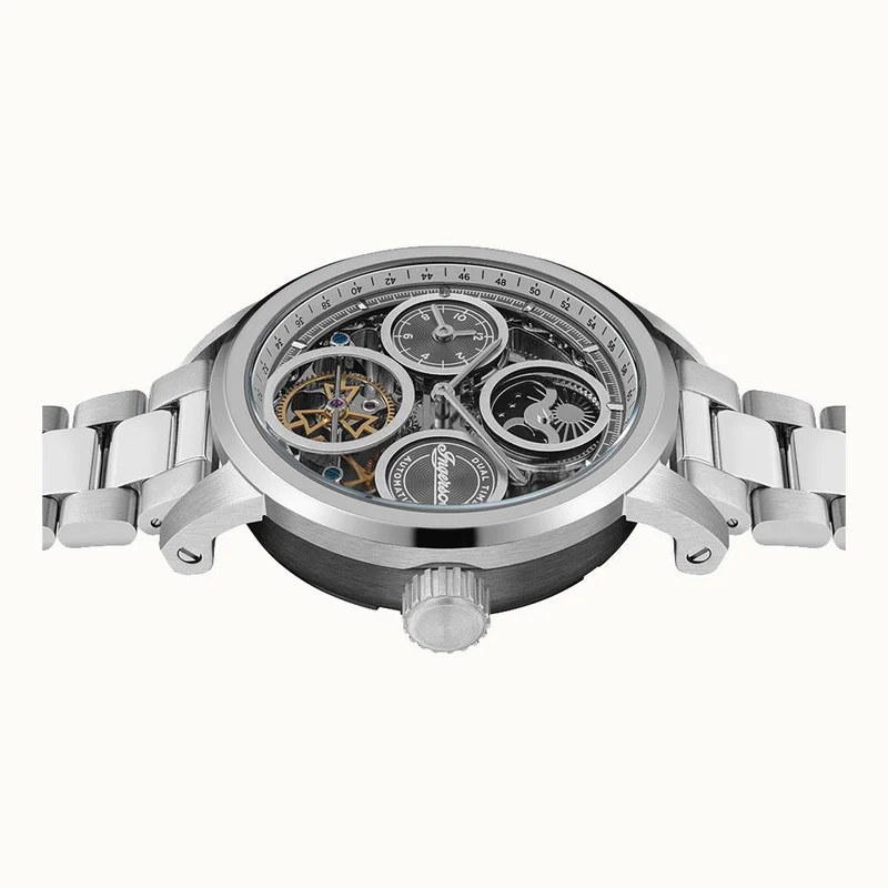 Ingersoll The Arc I16002 Herrenuhr • Automatikwerk • Skelett-Zifferblatt