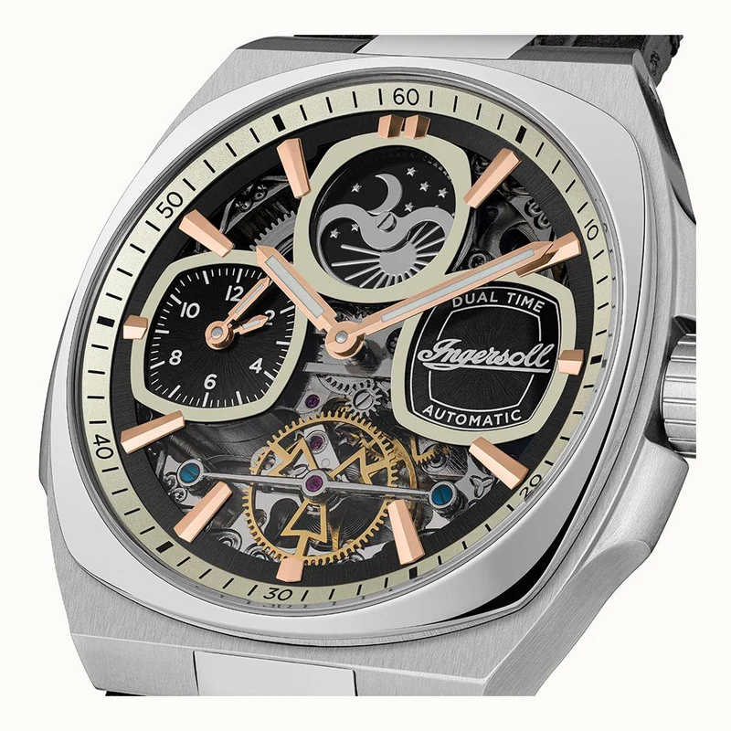 Ingersoll The Spirit I15801 Herrenuhr • Automatikwerk • Mineralglas